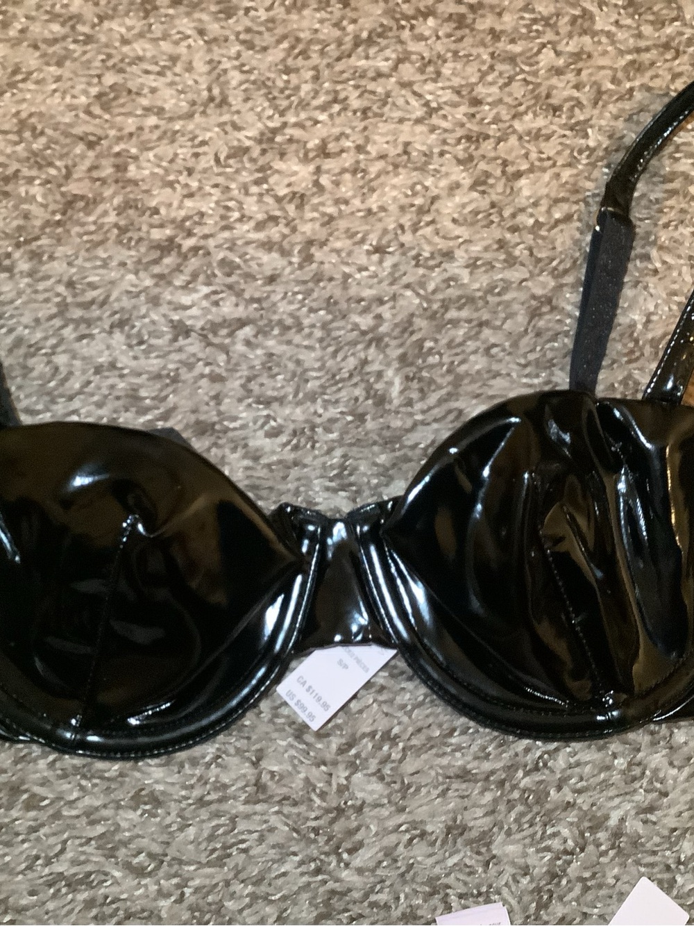 Victoria's Secret Lacquer Balconette Bra & Pencil Skirt Set, Size: S - Picture 4 of 12